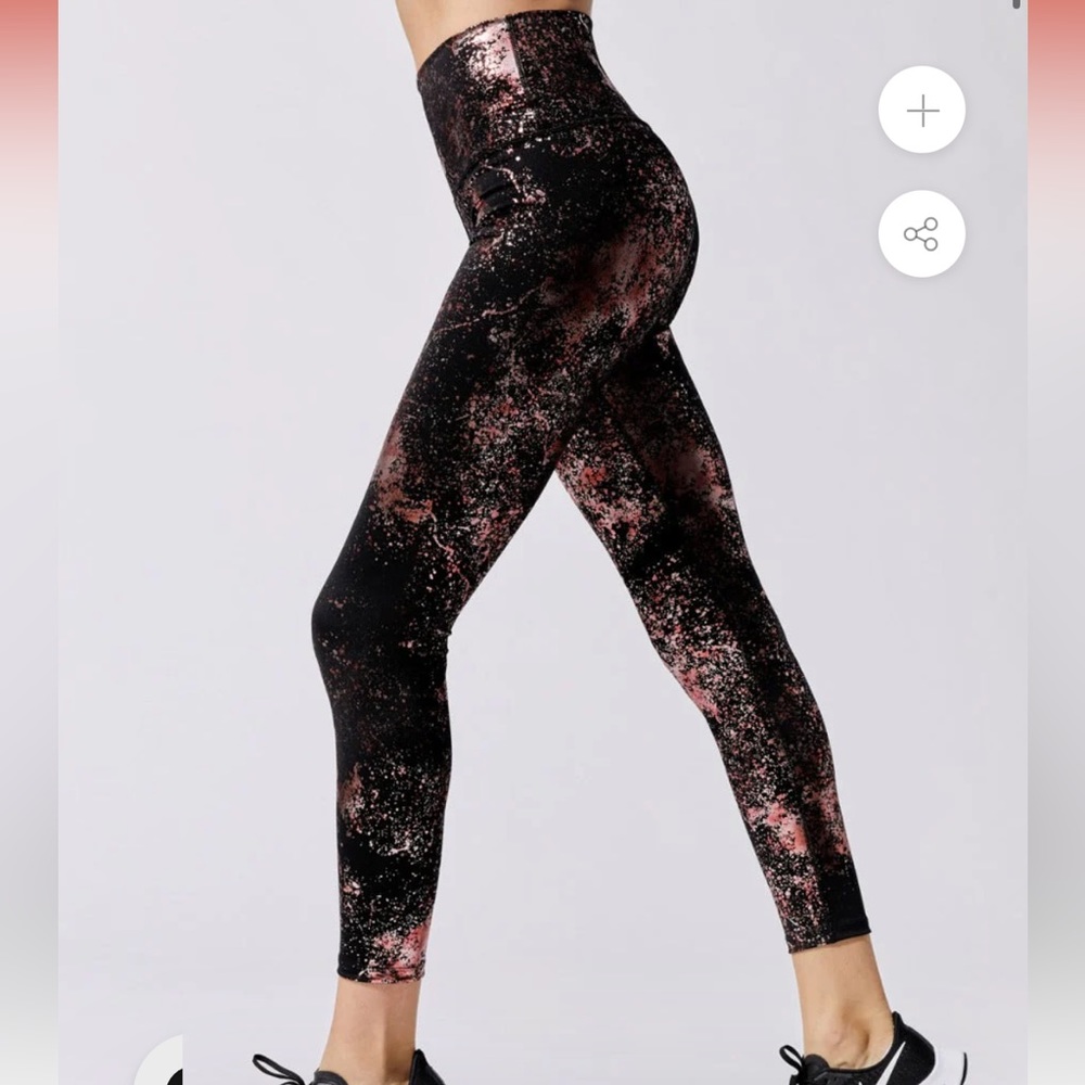 Carbon 38 Galaxy Pink Foil Workout Set